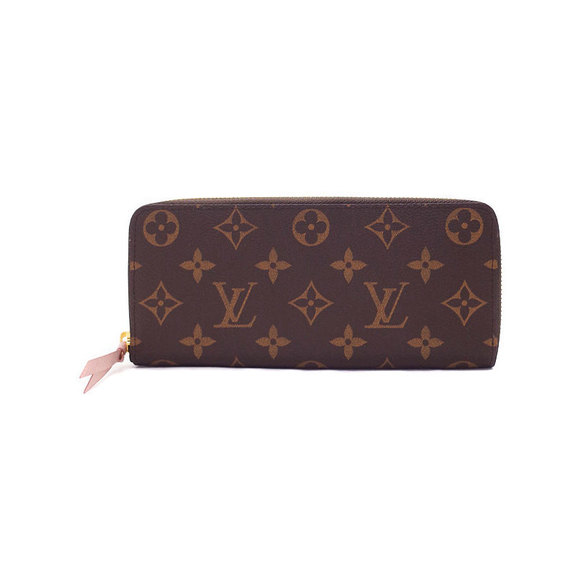 Louis Vuitton Zip Wallet Long Monogram Clemence Portefeuille - Picture 1 of 5
